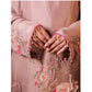 ROYAL BLOOM – MAUVE HIGH & LOW KURTA AND HARREM SET