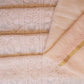 PEACH PURE MUL CHANDERI CHIKANKARI SUIT