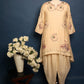 Creme Ready To Wear Soft Mul Chanderi Suit