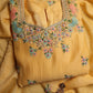 Primrose Yellow Ready Nto Wear Soft Mul Chanderi Suit