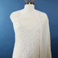 White Unstitched Chikankari Mul Chanderi Suit