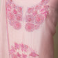 Powder Pink Mul Chanderi Festive Wear Suit