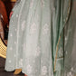 Meadow Mist Green Mul Chanderi Chikankari Suit