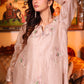 Mocha Meringue Party Wear High & Low Kurta With Harem