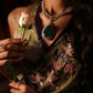 MINT GREEN HAND EMBROIDERED PURE TISSUE SAREE