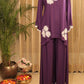 ROYAL PURPLE MODAL SILK CORD SET