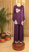 ROYAL PURPLE MODAL SILK CORD SET