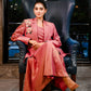 CORAL PINK BLAZER-BUSTIER-ALINE SKIRT