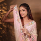PEACH AND PINK PURE OPADA SILK SAREE