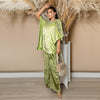 PISTA GREEN KAFTAN SET