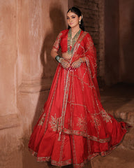 RED BRIDAL LEHENGA