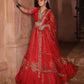 RED BRIDAL LEHENGA